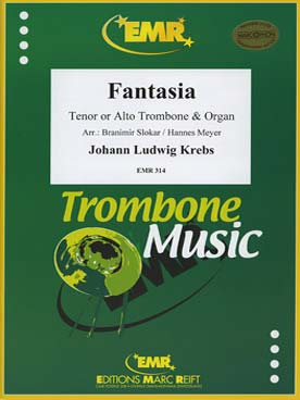 Illustration krebs fantasia pour trombone et orgue