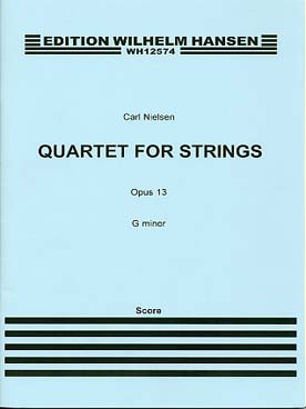 Illustration de Quatuor op. 13 en sol m