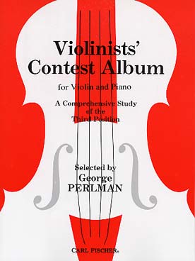 Illustration violinist's contest album (g. perlman)
