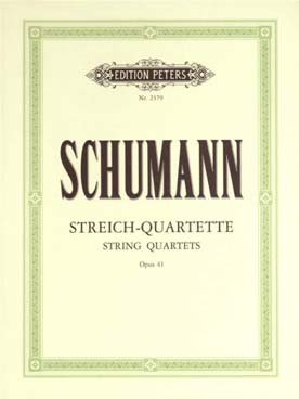 Illustration schumann quatuors op. 41 n° 1 a 3