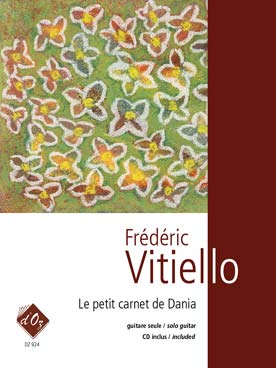 Illustration vitiello le petit carnet de dania + cd