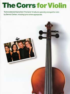 Illustration the corrs for violin