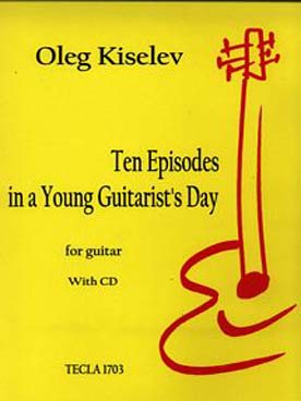 Illustration de Ten episodes in a young guitarist's day