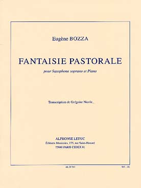 Illustration bozza fantaisie pastorale (sax. soprano)
