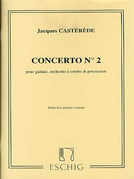 Illustration de Concerto N° 2 pour guitare et orchestre réduction piano