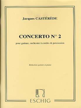 Illustration de Concerto N° 2 pour guitare et orchestre réduction piano