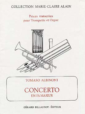 Illustration de Concerto en fa M (tr. M. C. Alain)