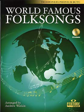 Illustration de WORLD FAMOUS FOLK SONGS : 22 airs traditionnels (arr. Watkin)