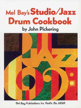 Illustration de Studio jazz drum cookbook