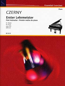 Illustration de Op. 599 : Le Premier maître du piano - éd. Schott