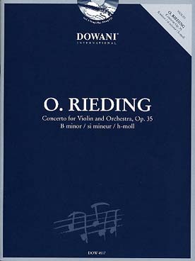 Illustration de Op. 35 : Concerto en si m (1re pos.) - éd. Dowani avec CD play-along de l'orchestre