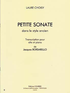Illustration de Petite sonate dans le style ancien (tr. Borsarello)