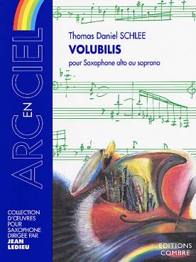 Illustration de Volubilis pour saxophone alto ou soprano