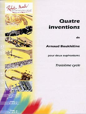 Illustration de 4 Inventions pour 2 euphoniums