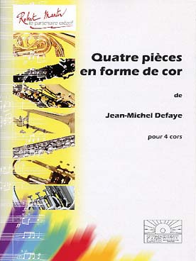 Illustration de 4 Pièces en forme de cor