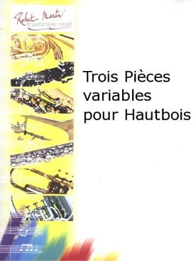 Illustration de 3 Pièces variables : 3 niveaux différents avec le même accompagnement piano