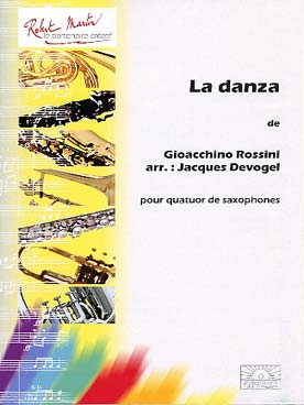 Illustration de La Danza (tr. Devogel pour quatuor de saxophones)