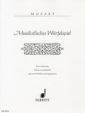 Illustration de Musikalisches würfelspiel (jeu de dés)