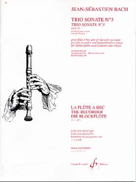 Illustration bach js trio sonate n° 3 bwv 527