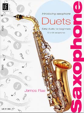 Illustration rae introducing saxophone duets