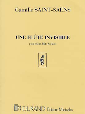 Illustration de Une flûte invisible pour chant, flûte et piano