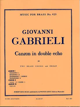 Illustration gabrieli canzon in double echo