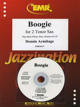 Illustration de Collection "Jazzination" avec piano + CD - Boogie (saxos ténors)