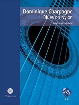 Illustration charpagne blues on nylon avec cd rom