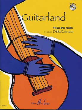 Illustration guitarland avec cd