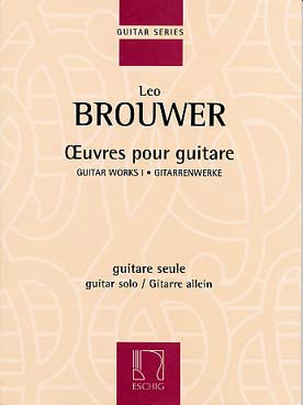 Illustration brouwer oeuvres pour guitare vol. 1