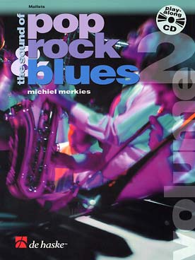 Illustration de THE SOUND OF POP, ROCK, BLUES avec CD play-along - Vol. 2 : percussion à clavier