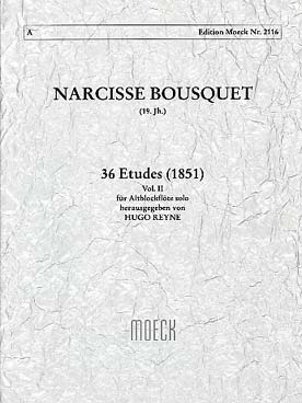 Illustration de 36 Études pour flûte à bec alto - Vol. 2 : études 13 à 24
