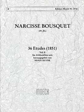 Illustration bousquet 36 etudes (alto) vol. 2