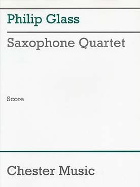 Illustration de Saxophone quartet - conducteur