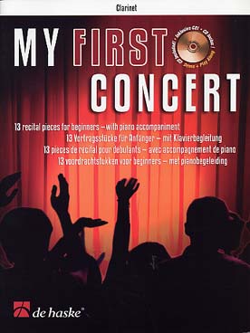 Illustration de MY FIRST CONCERT : 13 pièces de récital avec CD