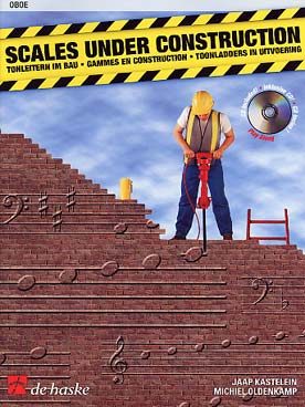 Illustration de GAMMES EN CONSTRUCTION (Scales under construction) : apprendre à jouer toutes les gammes majeures