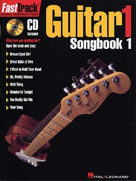 Illustration de FAST TRACK SONGBOOK avec CD - Vol. 1
