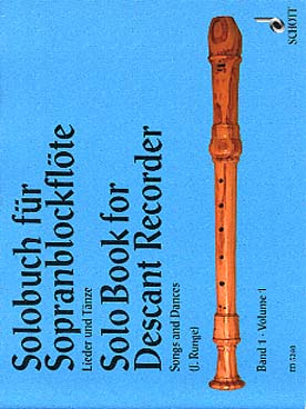 Illustration solobuch pour flute a bec soprano vol 1