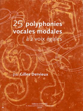 Illustration de 25 Polyphonies vocales modales à 2 voix égales pour cycle 2 et 3
