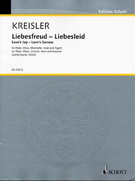 Illustration de Liebesfreud - Liebesleid, tr. pour quintette à vent