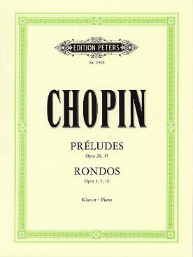 Illustration de Œuvres complètes - Vol. 8 : préludes op. 28, 45, rondeau op. 1, 16, 5