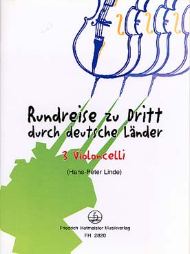 Illustration de RUNDREISE ZU DRITT DURCH DEUTSCHE LANDER (tr. Linde)