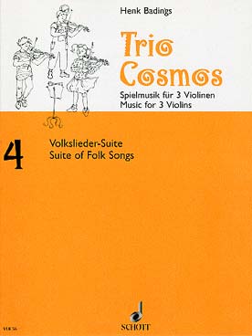 Illustration de Trio-Cosmos pour 3 violons (C + P) - N° 4