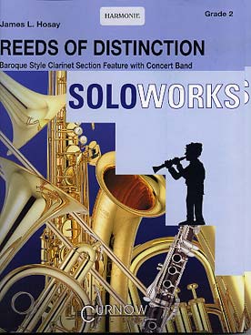 Illustration de Reeds of distinction pour clarinettes solistes et harmonie junior