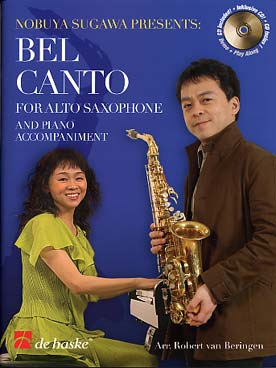 Illustration bel canto for saxophone
