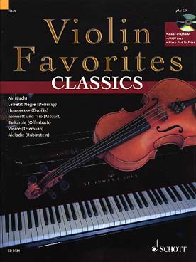 Illustration de VIOLIN FAVORITES CLASSICS