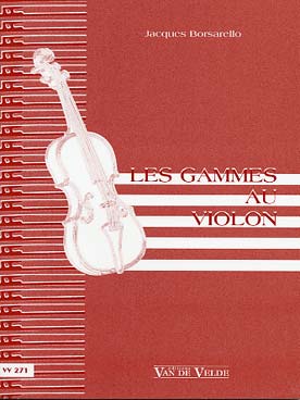 Illustration borsarello gammes au violon (les)