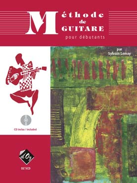 Illustration lemay methode de guitare debutants + cd
