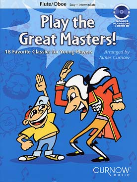 Illustration play the great masters ! flute