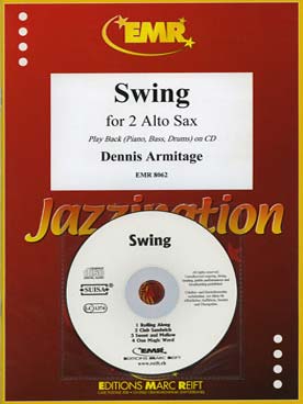Illustration de Collection "Jazzination" avec piano + CD - Swing